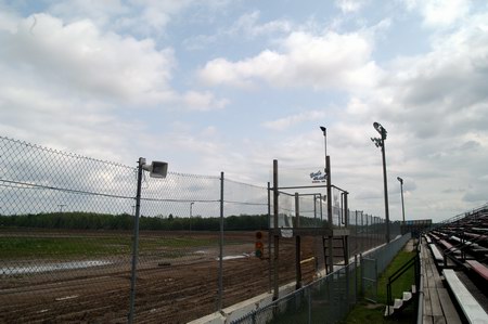 I-96 Speedway - Track Photo From Water Winter Wonderland
